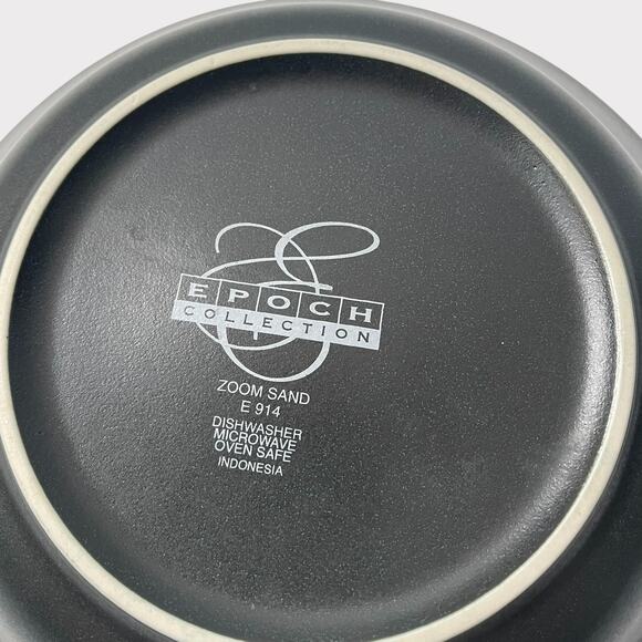 Epoch Collection Zoom Sand Bowls Salad Cereal Set of 2 7.5" Dishwasher Oven Safe - Picture 6 of 8